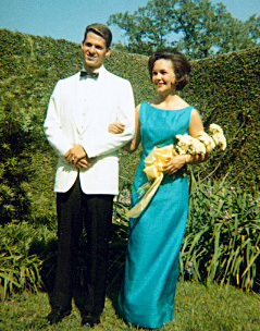 Mike with Becky at Rondelet Pageant May 2, 1964