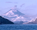 Mt. Pavlof from Belkofski Bay AK March 1971