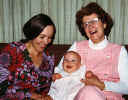Becky with Wendy and Tina August 1971