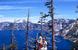 Becky and Wendy at Crater Lake