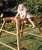 Wendy with Ladder Exerciser 1974