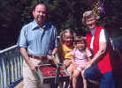 My parents with Wendy and Christie in Bellingham July 1977