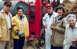 Becky's parents, Alan McKay, Becky and MaMa at Lynden Antique Tractor Show September 1977
