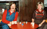 Bob Rose and wife Anne in our Bellingham home December 1977