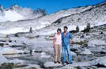 Becky and Mike at Upper Enchantment Basin July 1986