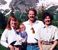 Scott with family and Becky Maroon Bells CO June 1994