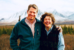 Becky and Mike in Denali NP Alaska September 1996