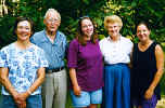 Becky, Milo Jordan, Wendy, Tina, Christie in Seattle August 1997