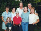 Scott's and Mike's families in Seattle August 1999