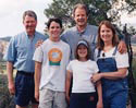 Mike with Scott's family in Colorado June 2003