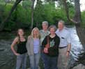 Megan, Becky June, Russ, Becky, and Mike Boulder Creek CO May 2008