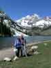 Becky and Mike at Maroon Bells near Aspen CO June 2008