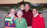 Tom, Dorothy, Robbie, & Billy McGoodwin, Jr. in Lexington KY December 2009