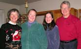 Becky, Wendy, Christie, Mike December 2009