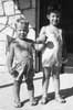 Mike and Russ McGoodwin in Medina Texas August 1945