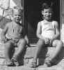 Mike and Russ McGoodwin in Medina Texas August 1945