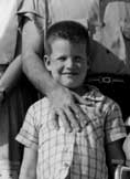 Scott in 1956 with his family, JRW and wife, and aunts at JRW home