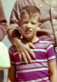 Scott in c. 1957 in Yellowstone NP with family (photo by MCM)