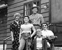 Tina's mother, Russ, Jim, Mike, and Tina in Estes Park Colorado c. 1953
