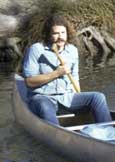 Scott & Mike in canoe on Guadalupe River near San Antonio TX Dec. 1972 (photo by MCM)