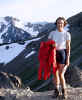 Becky at Grand Pass in Olympic NP July 1973