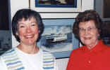 Tina with Becky in Denver June 2003