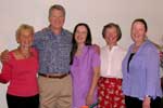 Liz Brandzel, Mike, Christie, Becky, and Wendy on our Anniversary 30 August 2006