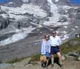 Becky and Mike near Paradise in Mt. Rainier NP September 2008