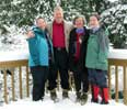 Wendy, Mike, Becky, & Christie December 2008