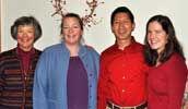 Becky, Wendy, Kong Cheung, and Christie November 2010