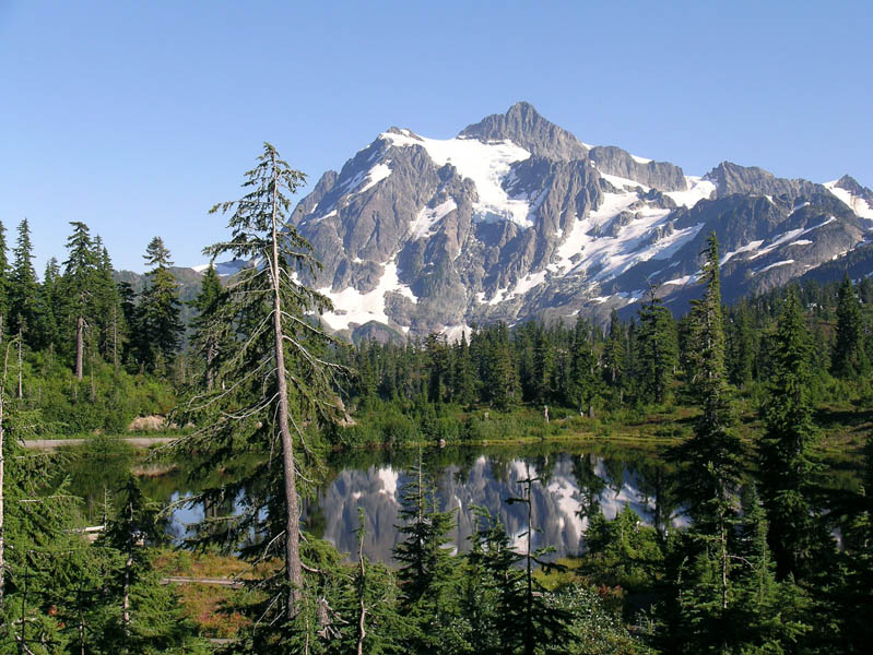 Mt. Shuksan and Picture Lake 9/13/2007