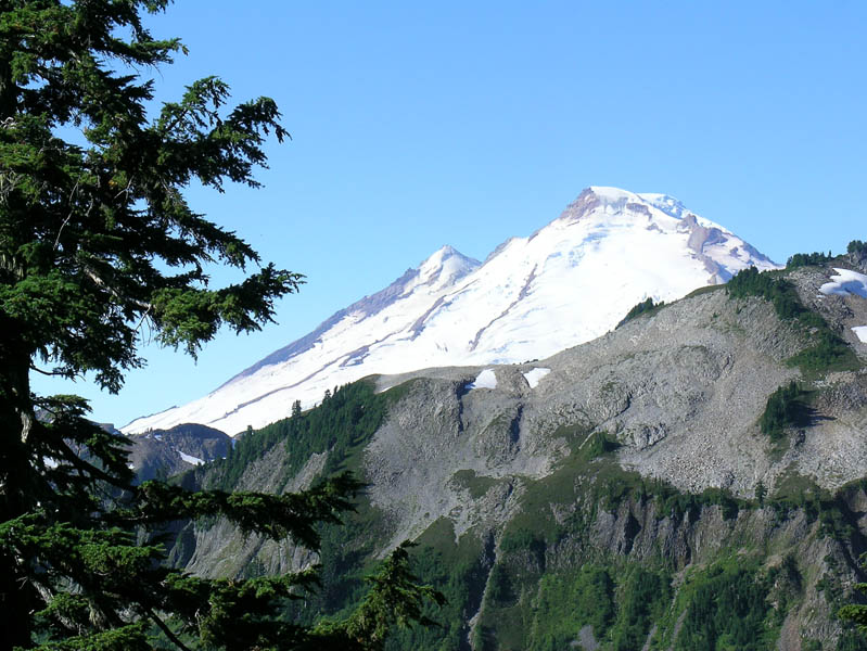 Mt. Baker from Chain Lakes trail 9/14/2007