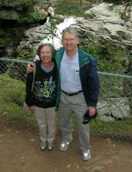 Nooksack Falls 9/15/2007 Mike & Becky