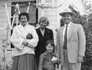 Scott in 1954 (with his parents and grandmother Kathryn), by JRW