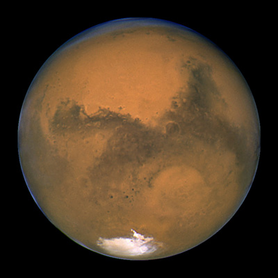 Mars via NASA Hubble Space Telescope 26 August 2003
