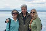 Becky, Russ, Becky June at Golden Gardens Park Seattle May 2011 (photo by MCM)