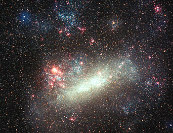 The Large Magellanic Cloud, detail from photo by Eckhard Slawik 1 Jul 2004