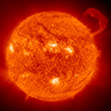 Space Physics, 2009 (Giant solar prominence)